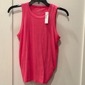 J.Crew Pink Sleeveless Top with tie knot